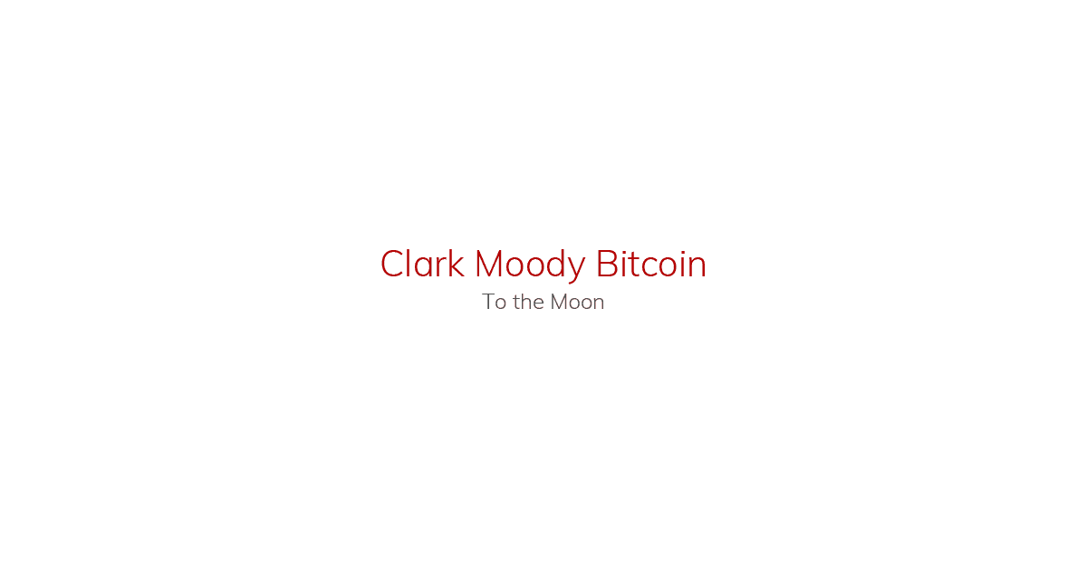 Clark Moody Bitcoin logo