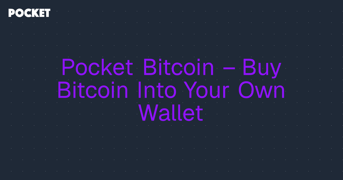 Pocket Bitcoin logo